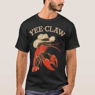 Yeeclaw Western Cowboys Kräftor Boil Summer T Shirt