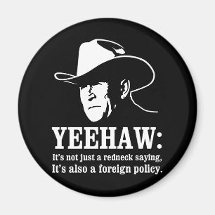 Yeehaw: Redneckutrikespolitik Magnet