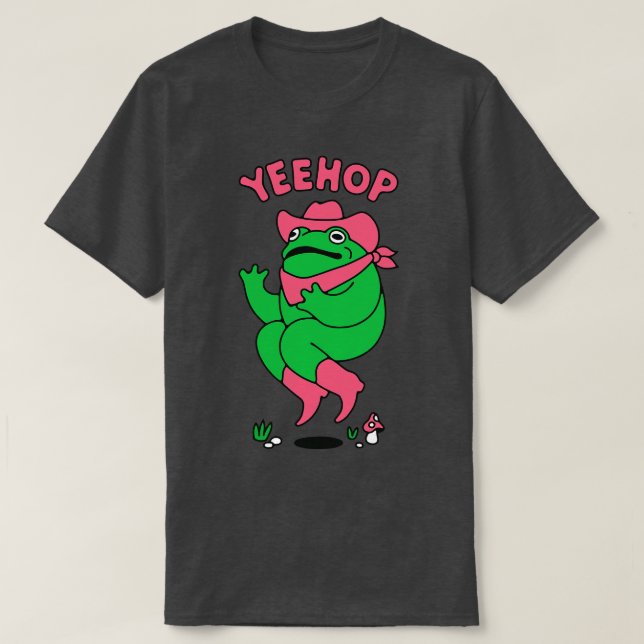 YEEHOP Frog T Shirt (Design framsida)