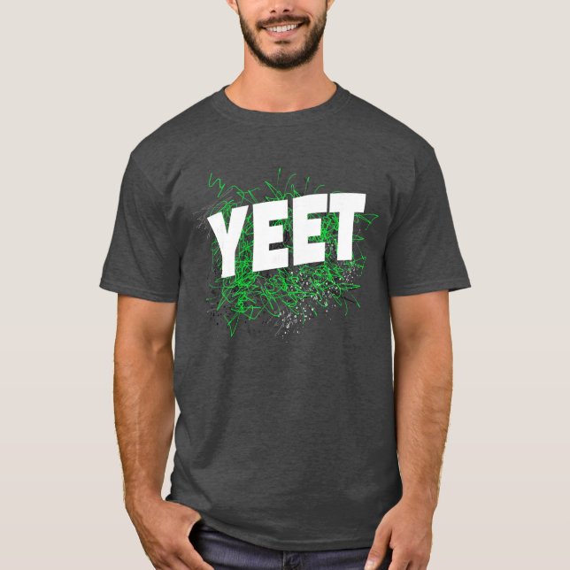 Yeet Meme Funny Gift for Boys Meme Lovers Gift vin T Shirt (Framsida)