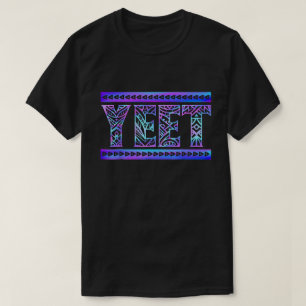 Yeet Tribal Gradientkonst Rolig Meme T-shirt