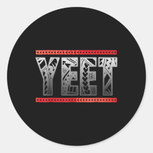 Yeet Yeet Apparatur som säger att kvinnor i Manar Runt Klistermärke
