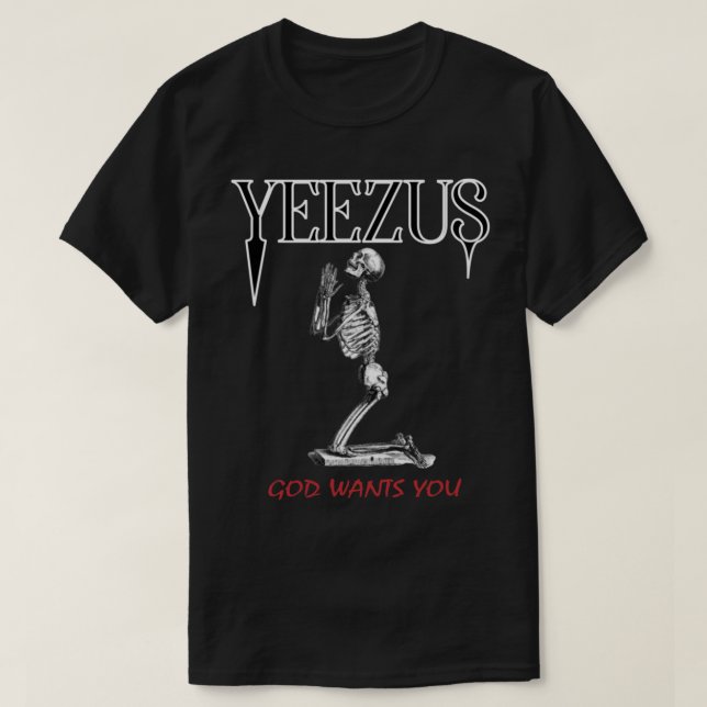 Yeezus skeleton Classic T-Shirt (Design framsida)