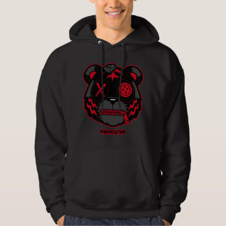 YEEZY BRED SHIRT BLACK MISUNDERSTOOD TIGER SNEAKER HOODIE