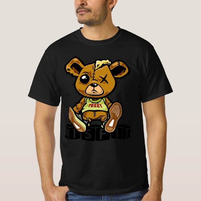 YEEZY FROZEN GULT SNEAKER TEES MATCH YEEZY T SHIRT (Framsida)