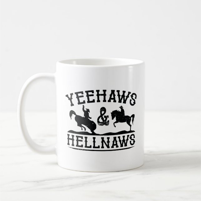 Yehaws och Hellnaws Kaffemugg (Vänster)