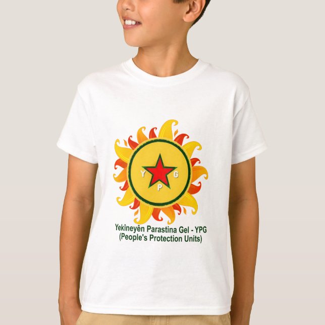 Yekîneyên Parastina Gel - YPG Tee (Framsida)