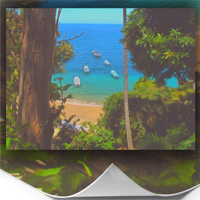 Yelapa 1017 Art-utskrift Poster (Skapare uppladdad)