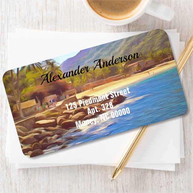 Yelapa Beach 761 Adress Adressetikett (Skapare uppladdad)