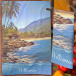 Yelapa Beach 761 Kökshandduk<br><div class="desc">Måla "Yelapa Beach 761" Samling Anpassa och belysa kök med nya kökshanddukar! Dessa handdukar är tillverkade av en hållbar polyblend och är underbara för torkning och kommer att se levande ut med den här teckningen. Designade under en livstid av använda ser även dessa maskin tvättbara kökshanddukar underbara ut och städas...</div>