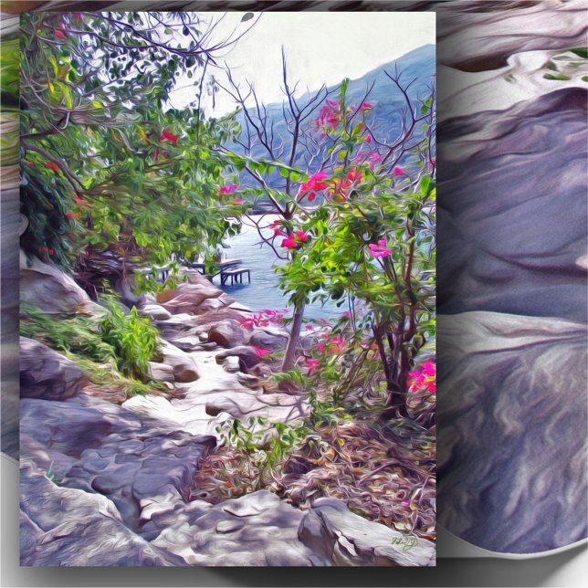 Yelapa Trail 821 Art Skriv ut Poster (Skapare uppladdad)