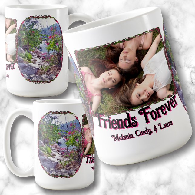 Yelapa Trail Friends Forever 821 Kaffemugg (Skapare uppladdad)