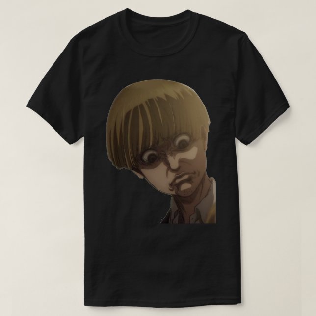 Yelena ansikte attack mot titan t shirt (Design framsida)