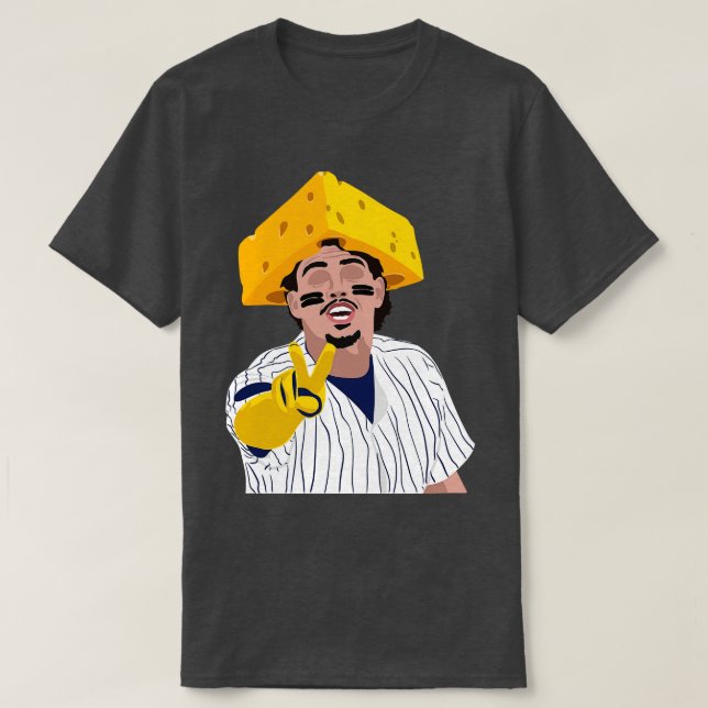 Yelich och cheesehead t shirt (Design framsida)
