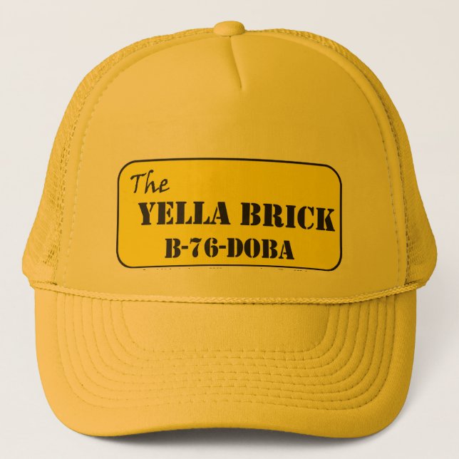 YELLA-TEGELSTENEN B-76 Doba Truckerkeps (Framsida)