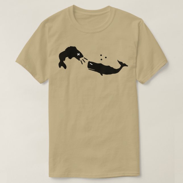 Yelling arg fish t shirt (Design framsida)