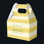 Yellow and Green Summer Bachelorette  Presentaskar<br><div class="desc">These favor boxes shine with vibrant summer energy and modern flair, showcasing a bold design in vivid yellow and lush green tones. Ideal for delighting your closest friends with thoughtful keepsakes during your bachelorette celebration, they bring a sun-drenched charm to every gift. Combining lively seasonal spirit with sleek contemporary elegance,...</div>