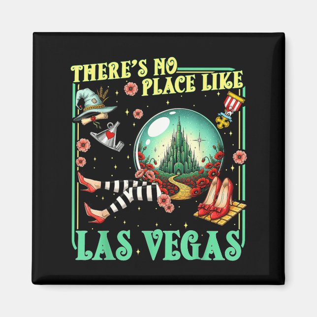 Yellow Brick Road Wicked Off To See Wizard For Men Magnet (Framsidan)