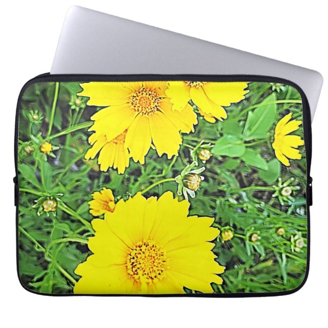 Yellow Cornelius Laptop Fodral (Framsidan)