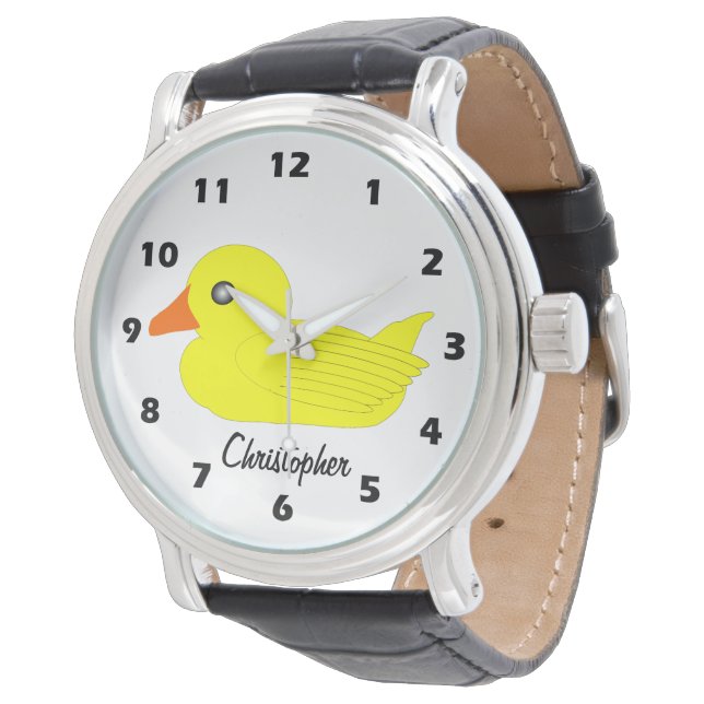 Yellow Duck Design Personalised Armbandsur (Vinklad)