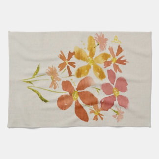 Yellow floral Kitchen Towel Kökshandduk