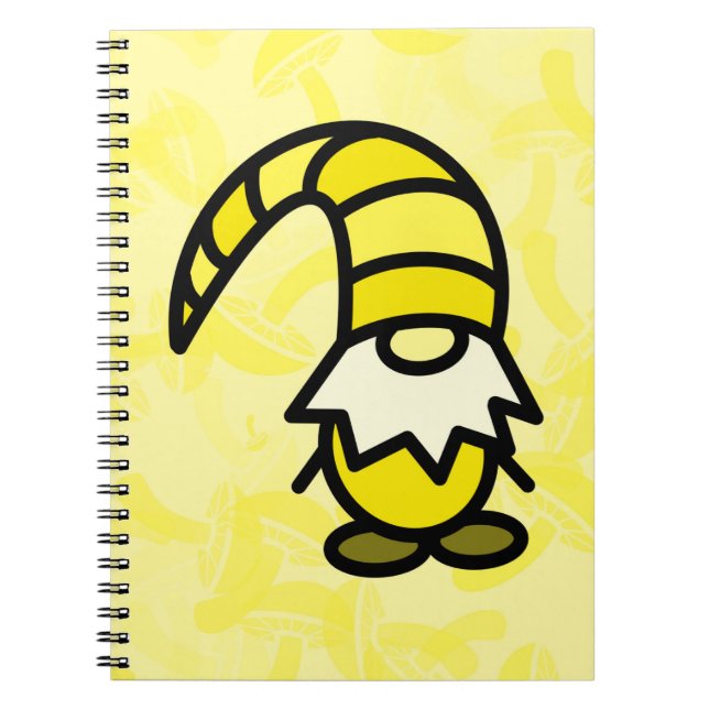 Yellow Gnome  Anteckningsbok (Framsidan)