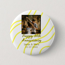 Yellow golden photo 30th wedding anniversary name  knapp
