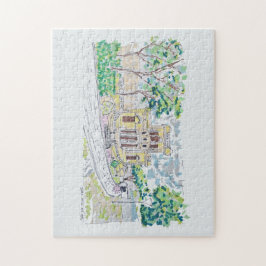 Yellow Historic Villa Pussel