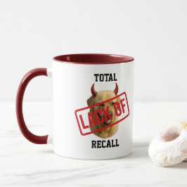 Yellow Labrador funny 'Lack of Recall' Mug Mugg