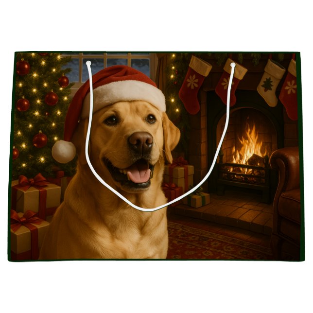 Yellow Labrador Retriever Holiday  (Framsidan)