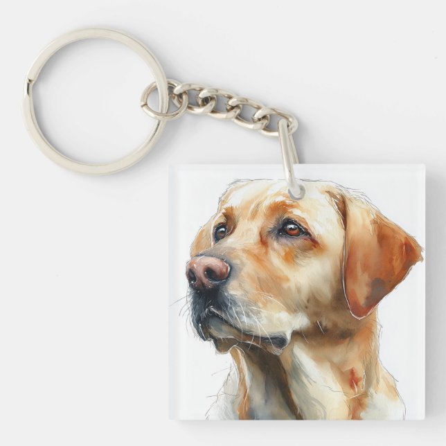 Yellow labrador retriever watercolor (Framsidan)