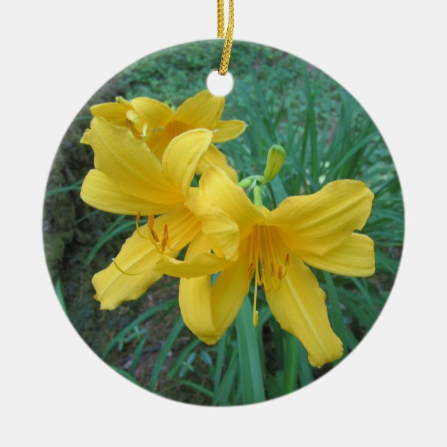 Yellow Lilies Ornament (Framsidan)