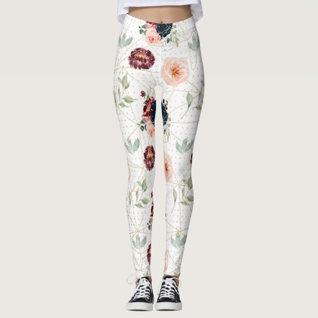 Yellow Orange And Rockland Leggings (Framsida)