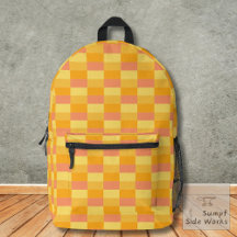 Yellow Orange Shades Color Blocks