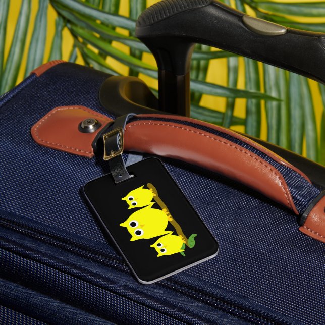 Yellow Owls Design  Bagagebricka (Framsida Insitu 1)