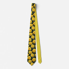Yellow Peony Floral Pattern Slips