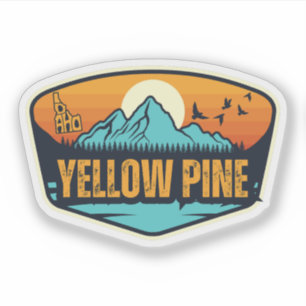 Yellow Pine, Idaho Klistermärken