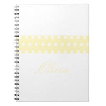 Yellow Poka Dots