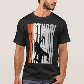 Yellow Retro Archer Archery Bow Arrow Teenagers T Shirt