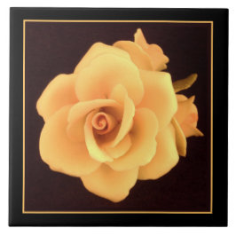 Yellow Rose, 2004 Photo. Kakelplatta