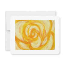 Yellow Rose abstract original artwork