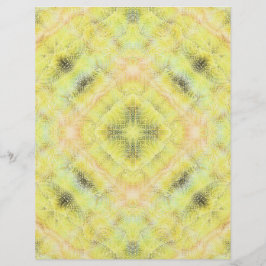 Yellow Serene Gardens Bulk Scrapbook Paper Pages Reklamblad