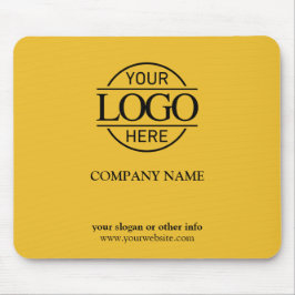 Yellow Simple Modern Custom Company Business Logo Musmatta