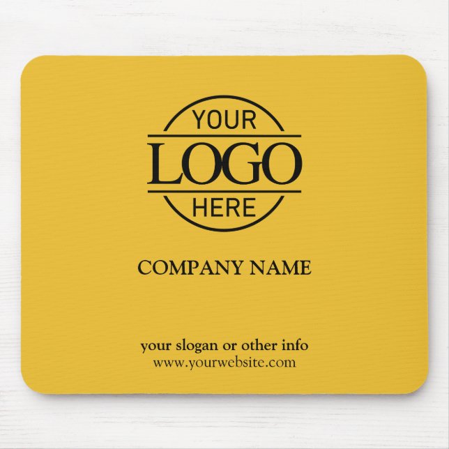 Yellow Simple Modern Custom Company Business Logo Musmatta (Framsidan)