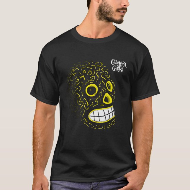 Yellow skull t shirt (Framsida)
