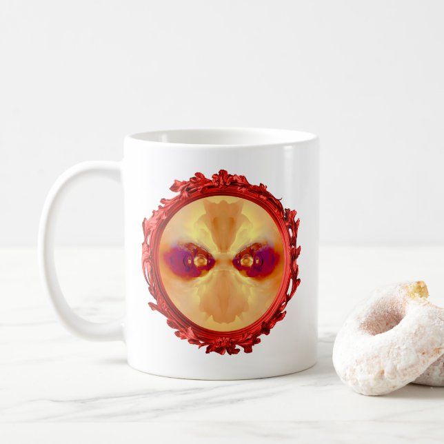 Yellow Soul Warrior Kaffemugg (Med munk)