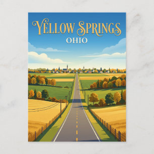 Yellow Springs USA Vykort