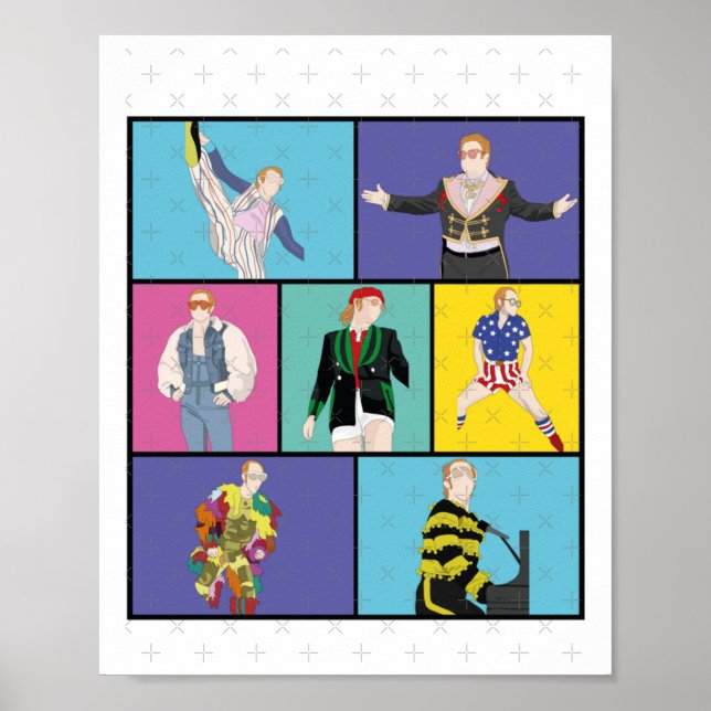 Yellow Sticker  Poster (Framsidan)