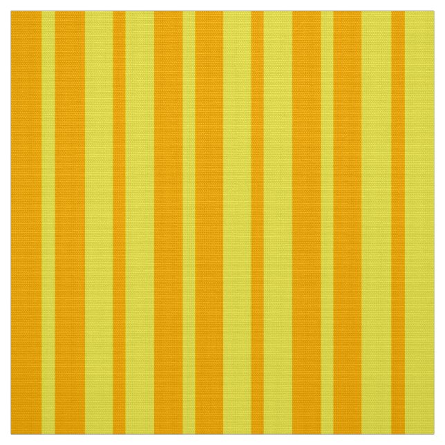 Yellow Stylish Stripes Pattern Design  Tyg (Provkarta)