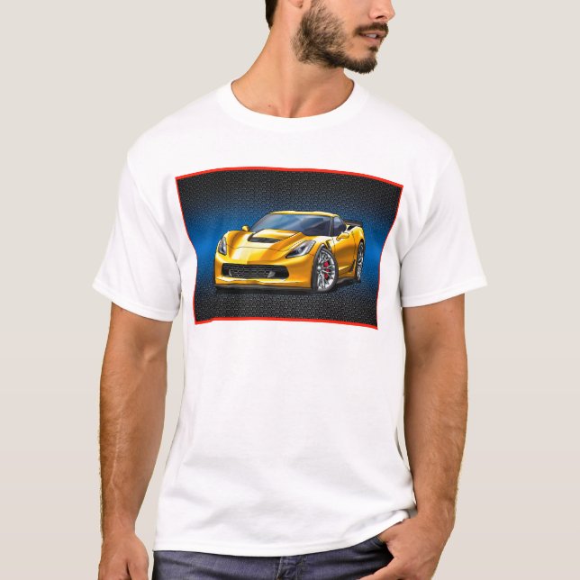 Yellow_Z06 T-shirt (Framsida)